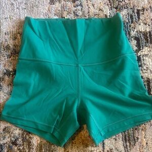 Lululemon Athletica Hunter green Align Shorts